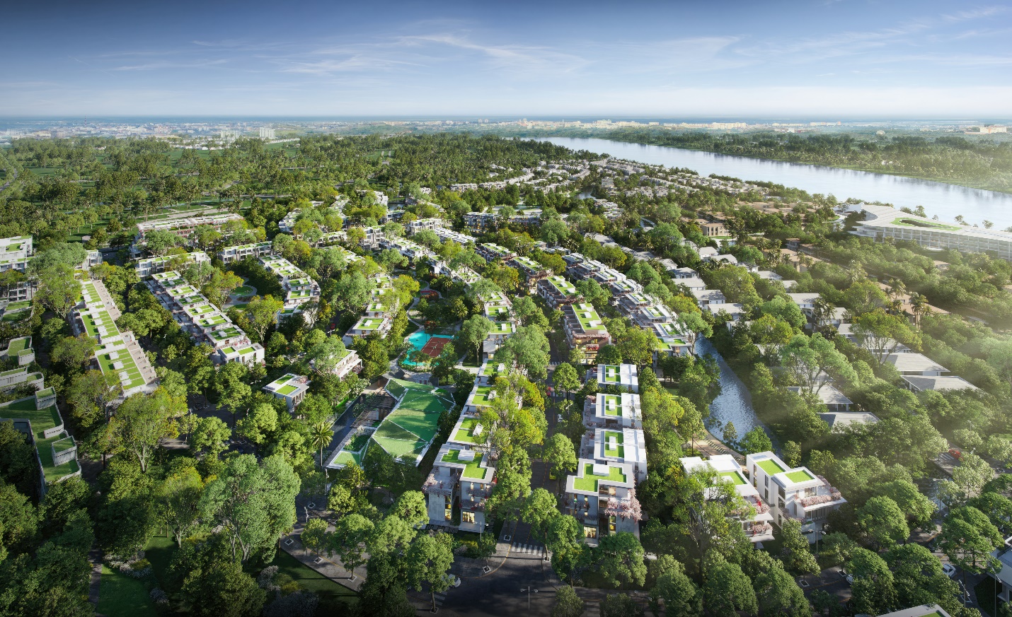 thực trạng đô thị xanh