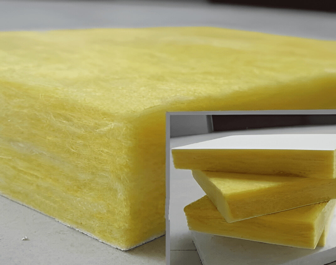 bông thủy tinh cách âm