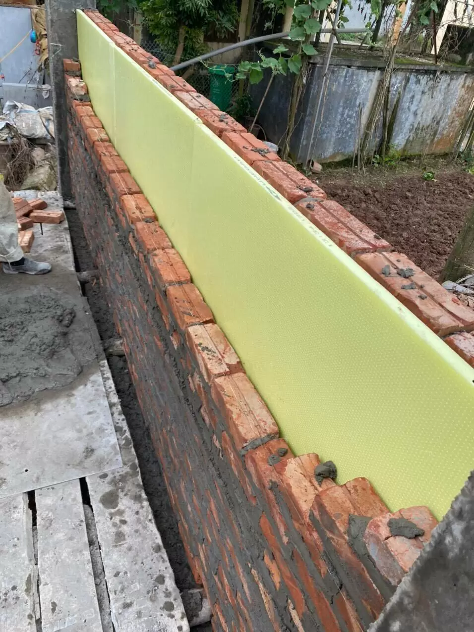 vật liệu chống nóng tường nhà